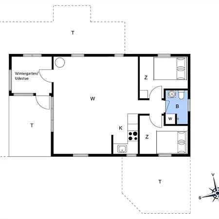 315-thisted-fiskervej-33 Casa de Férias *